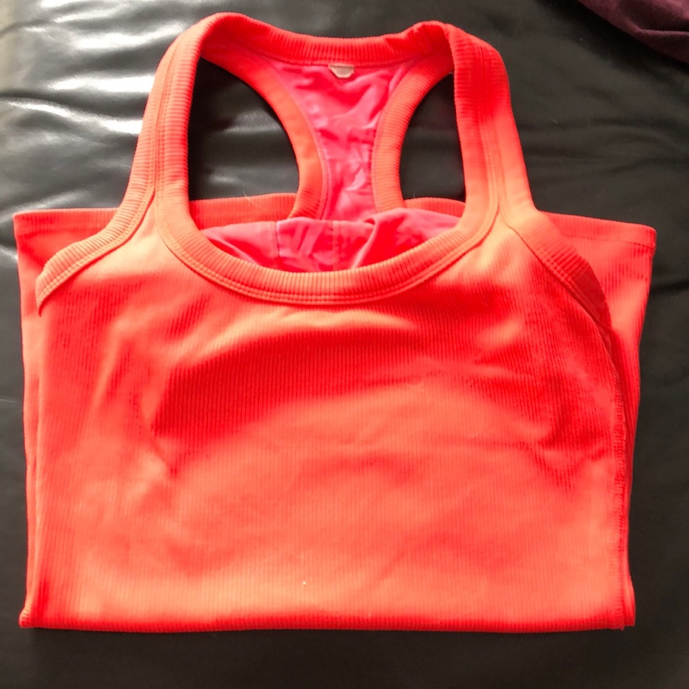 Alo hot pink workout top